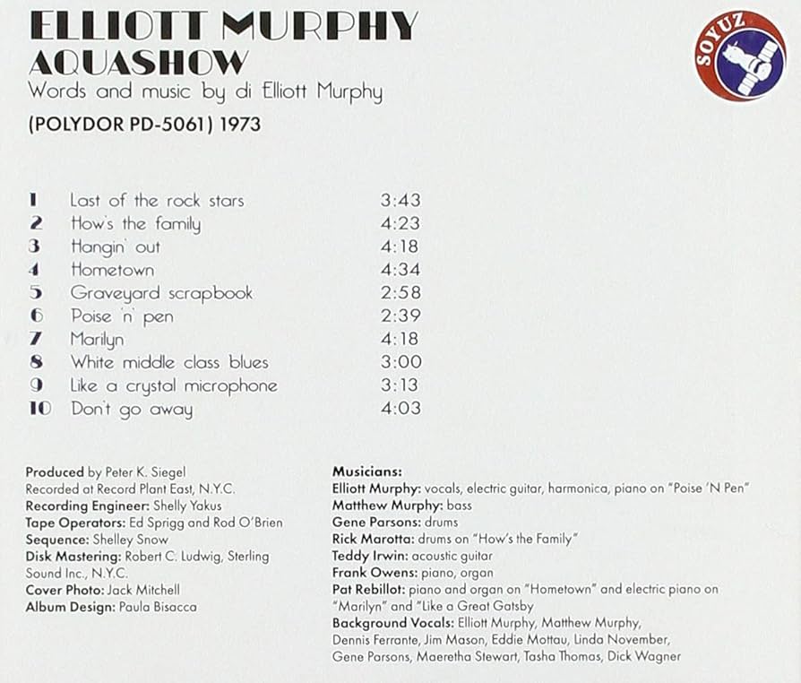 ■高音質フランスオリジナル盤■ELLIOTT MURPHY■エリオットマーフィー □高音質フランスオリジナル盤□ELLIOTT MURPHY□エリオット